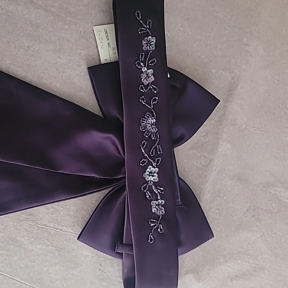 Flower Girl Bow/belt/sash